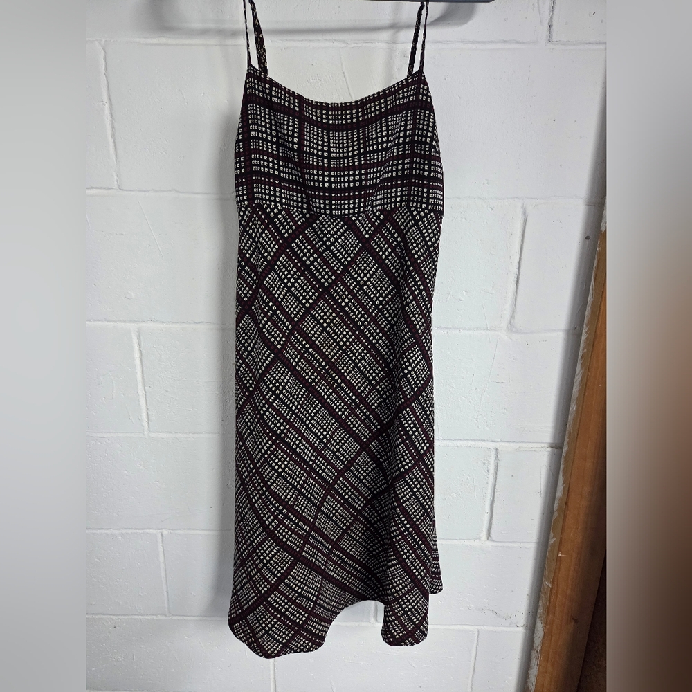 The Limited Black and White A-Line Dress
